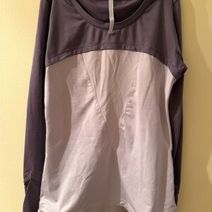 Adidas by Stella McCartney Purple and White Sweatshirt